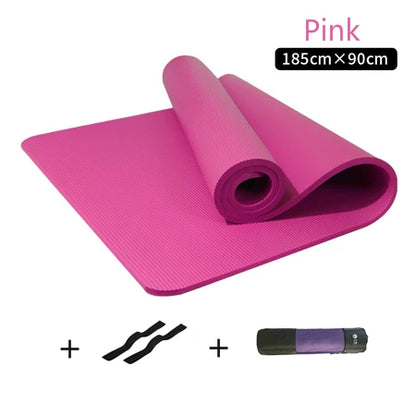 185*90cm Enlarged Yoga Mat 15mm