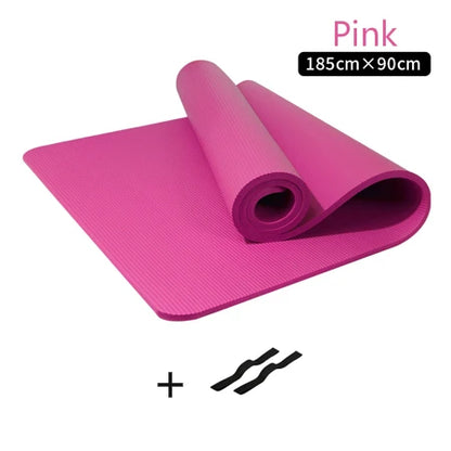 185*90cm Enlarged Yoga Mat 15mm